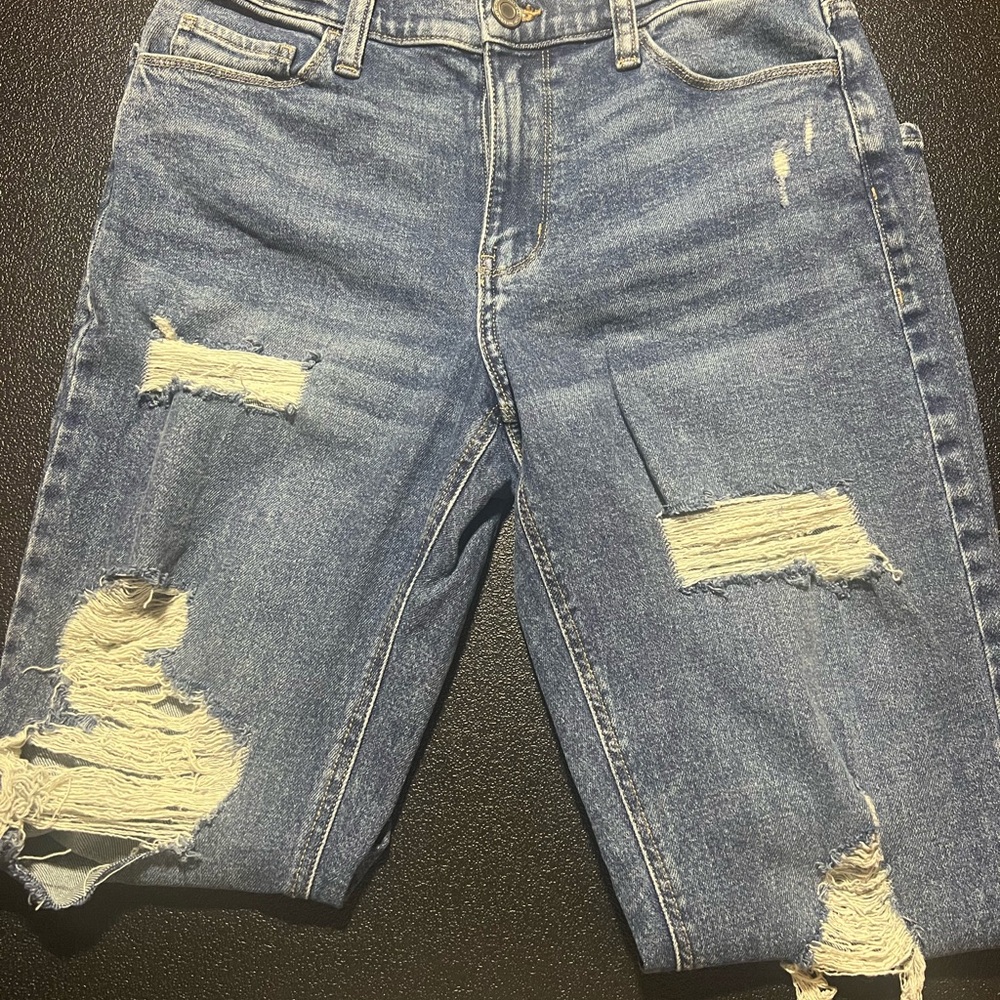 SO Blue Denim Shorts